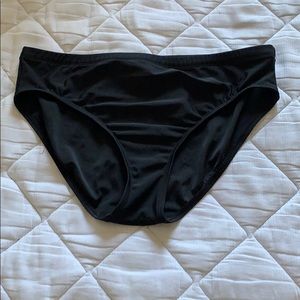 Bundle 3 swim, get them 3/$15! Black swim bottoms